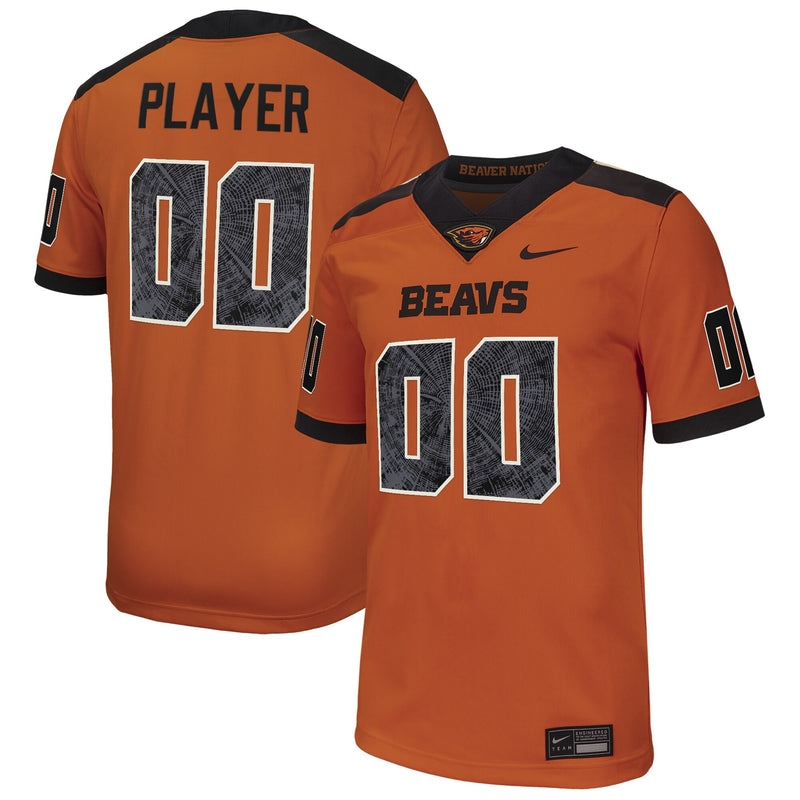 Oregon State Beavers Orange jersey – view 1