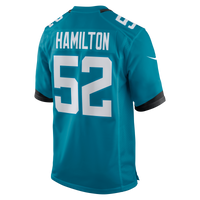 Jacksonville Jaguars DaVon Hamilton Teal jersey – view 3
