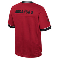 Arkansas Razorbacks Colosseum Cardinal jersey – view 4