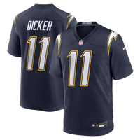 Los Angeles Chargers Cameron Dicker Navy jersey – view 2