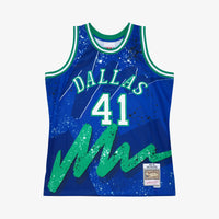 Dallas Mavericks Blue jersey – view 3