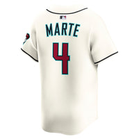 Arizona Diamondbacks Ketel Marte Cream jersey – view 4