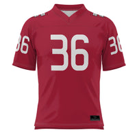 Crimson jersey – view 3