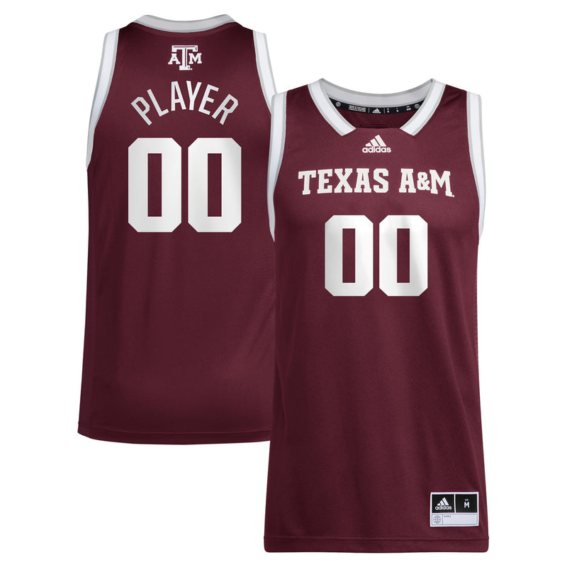 Texas A&M Aggies adidas Maroon jersey – view 1