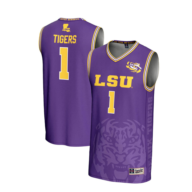 LSU Tigers Purple jersey – view 1