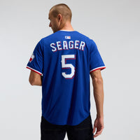 Texas Rangers Corey Seager Royal jersey – view 4