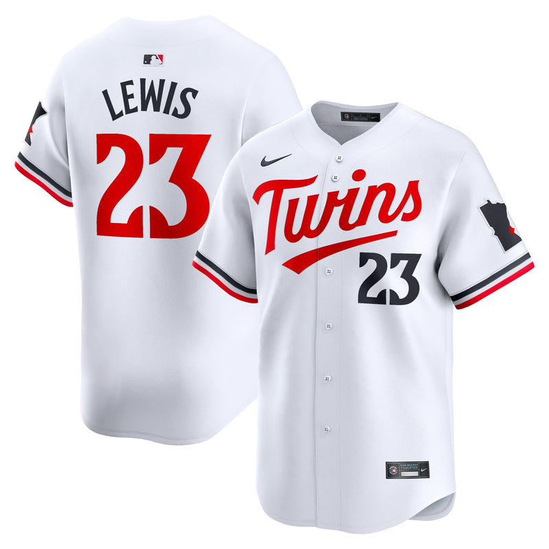 Minnesota Twins Royce Lewis White jersey – view 1