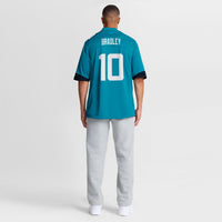Jacksonville Jaguars Carter Bradley Teal jersey – view 6