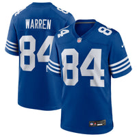 Indianapolis Colts Tyler Warren Royal jersey – view 2