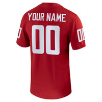Nike Crimson Washington State Cougars Football Custom Game Jersey – view 4