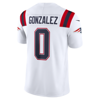 New England Patriots Christian Gonzalez White jersey – view 4