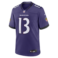 Baltimore Ravens Elijah Sarratt Purple jersey – view 3