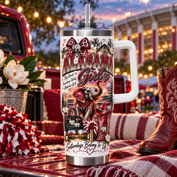 Alabama Girl 40oz Tumbler