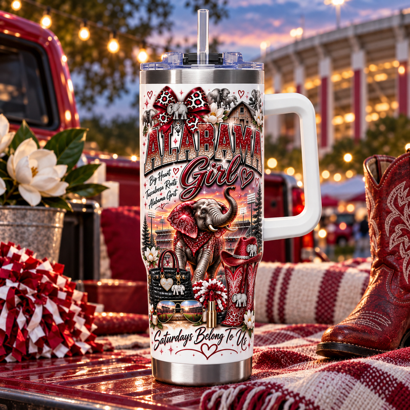 Alabama Girl 40oz Tumbler – view 1