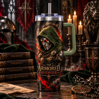Armored Avenger 40oz Tumbler - Lifestyle