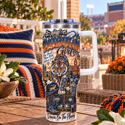 Auburn Girl 40oz Tumbler