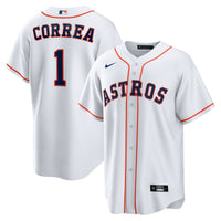 Houston Astros Carlos Correa White jersey – view 2
