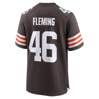 Cleveland Browns Don Fleming Brown jersey – view 3