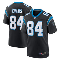 Carolina Panthers Mitchell Evans Black jersey – view 1