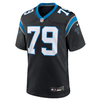 Carolina Panthers Ikem Ekwonu Black jersey – view 3