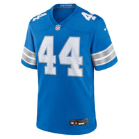 Detroit Lions Malcolm Rodriguez Blue jersey – view 2