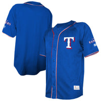 Texas Rangers Stitches Royal jersey – view 2