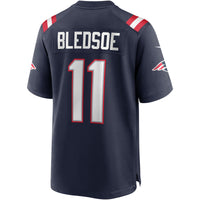 New England Patriots Drew Bledsoe Navy jersey – view 4