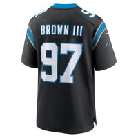 Carolina Panthers Bobby Brown III Black jersey – view 4