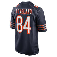 Chicago Bears Colston Loveland Navy jersey – view 4