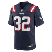 New England Patriots TreVeyon Henderson Navy jersey – view 3