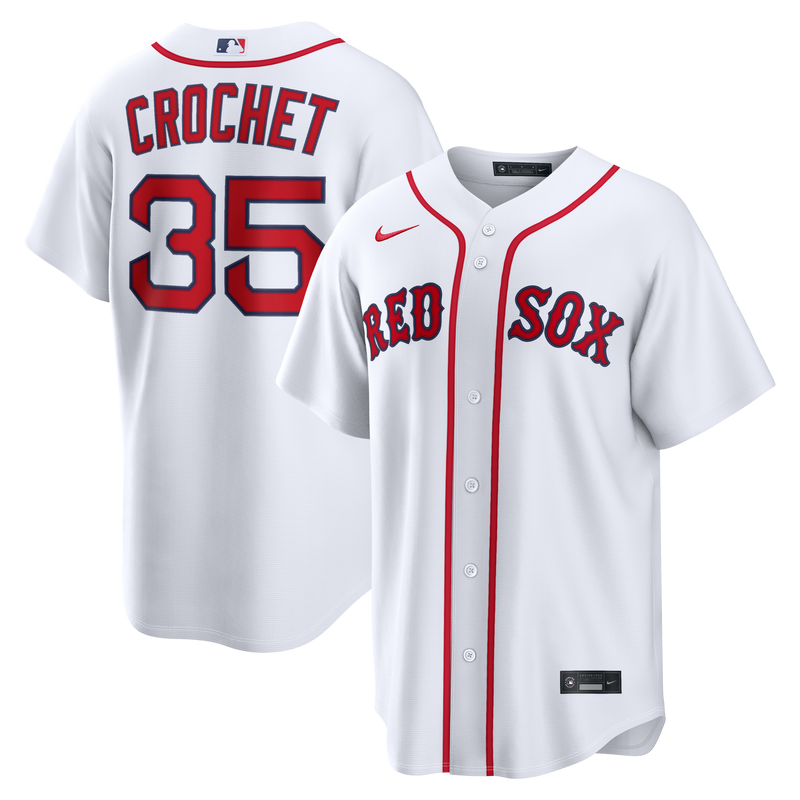 Boston Red Sox Garrett Crochet White jersey – view 1