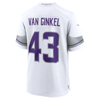 Minnesota Vikings Andrew Van Ginkel White jersey – view 4