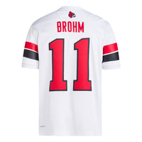 adidas Louisville Cardinals White jersey – view 4