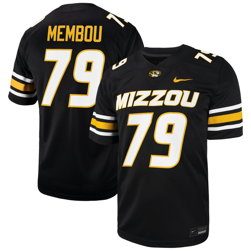 Missouri Tigers Black jersey – view 1