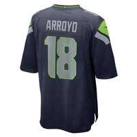 Seattle Seahawks Elijah Arroyo Navy jersey – view 4