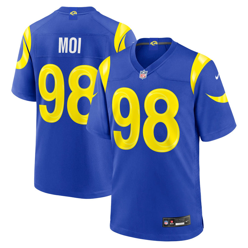 Los Angeles Rams Jaxson Moi Royal jersey – view 1