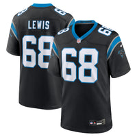 Carolina Panthers Damien Lewis Black jersey – view 1
