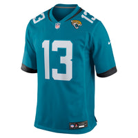 Jacksonville Jaguars Tim Jones Teal jersey – view 3