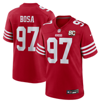 San Francisco 49ers Nick Bosa Scarlet jersey – view 2