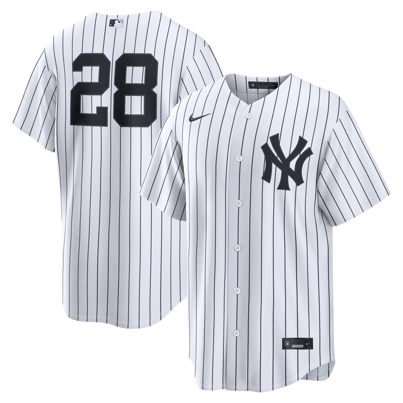New York Yankees Austin Wells White jersey – view 1