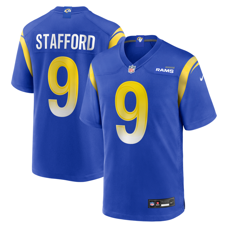 Los Angeles Rams Matthew Stafford Royal jersey – view 1