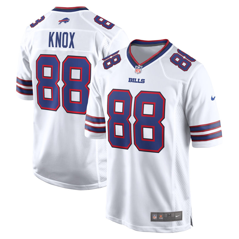 Buffalo Bills Dawson Knox White jersey – view 1