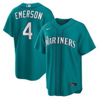 Seattle Mariners Colt Emerson Teal jersey – view 1