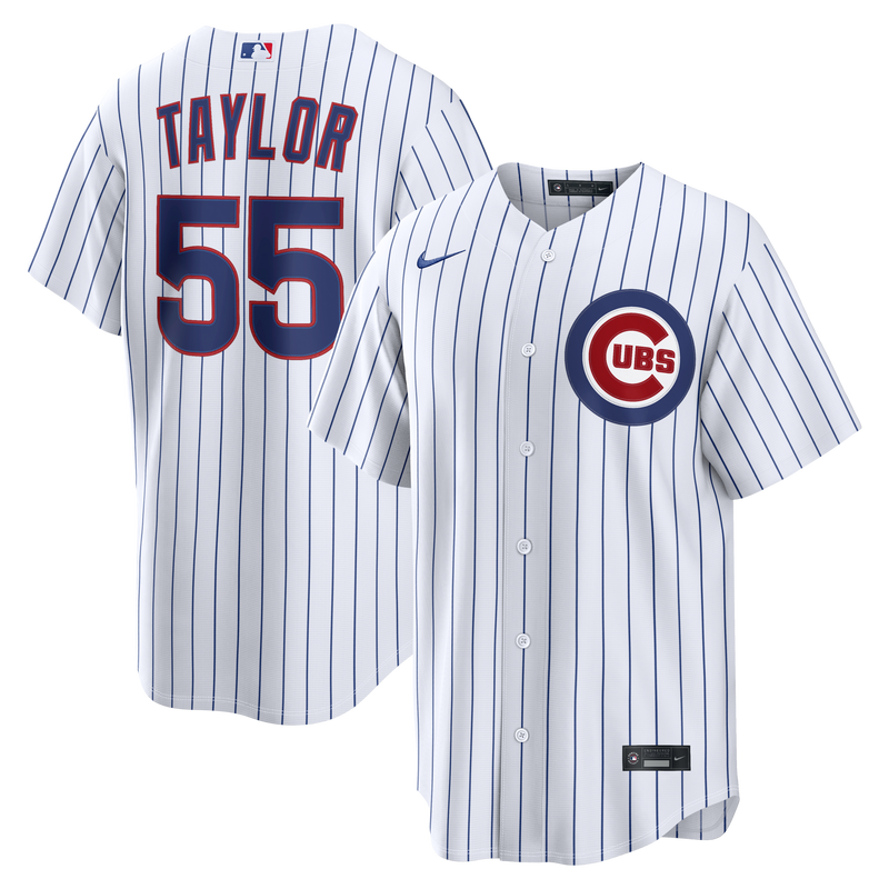 Chicago Cubs Tyrone Taylor White jersey – view 1