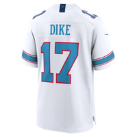 Tennessee Titans Chimere Dike White jersey – view 4