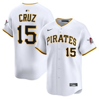 Pittsburgh Pirates Oneil Cruz White jersey – view 1