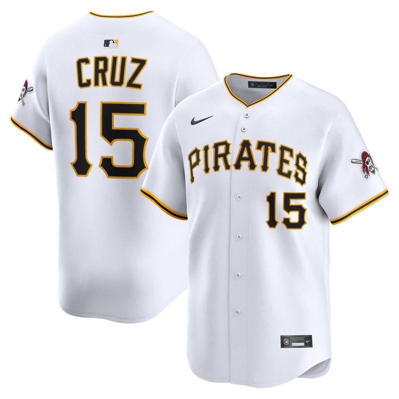 Pittsburgh Pirates Oneil Cruz White jersey – view 1