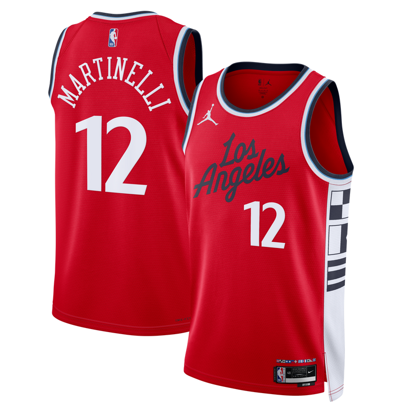 LA Clippers Nick Martinelli - Red jersey – view 1