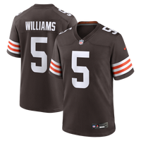 Cleveland Browns Quincy Williams Brown jersey – view 1