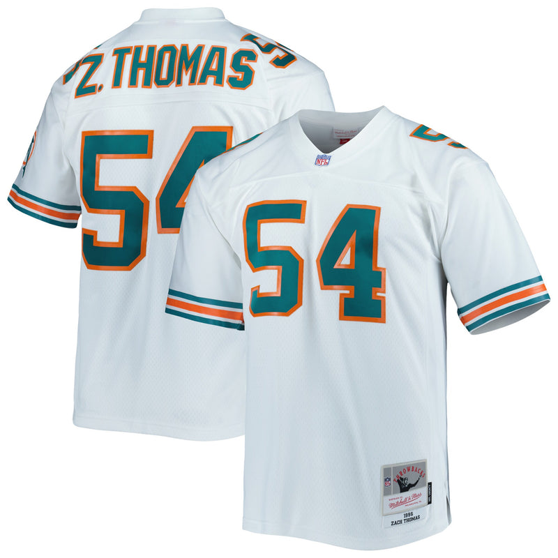 Miami Dolphins Zach Thomas White jersey – view 1